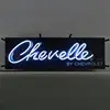 Chevelle decorative custom china glass tube neon light signs printing backing for sales