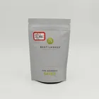 Custom new products plastic ziplock stand up pouch food packing white coffee bag