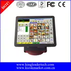 Restaurant 15" Fashionable Touch Screen POS Terminal Machine Monitor