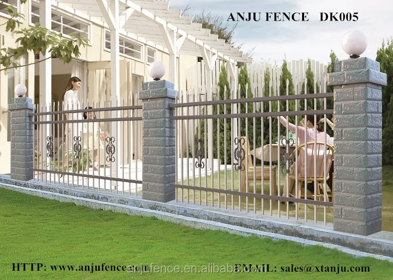 Alibaba productos modulares valla metálica con menor precio dk005