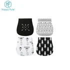 Factory Wholesale Super Soft Cute Pattern Waterproof Organic Baby Burp Cloths set