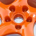 Reflective neon acrylic polyurethane paint for car rims