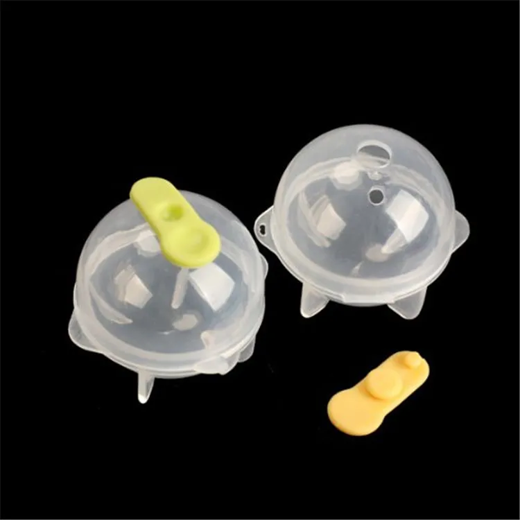 4pcs/set Plastic Novelty Lovely Round Ball Tray Mold Mould Party Bar Ice Cube Maker Ice Ball Tools