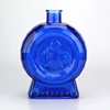 500ml blue tequila bottle made in China