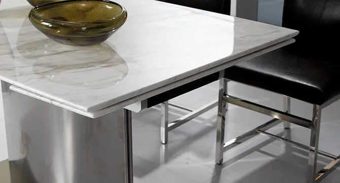 Marble top extendable modern dining table.jpg