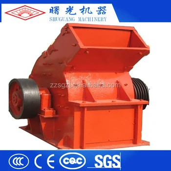 Mini portable diesel engine hammer crusher for stone crushing project