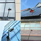 Extenclean cleaning equipment 40FT carbon fiber cleaning brush extension telescopic window cleaning water fed pole