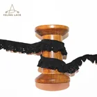 fashion crochet lace trims for wedding dresses