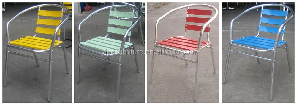 garden aluminum chair metal frame chair YC001