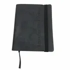 Pocket Size Black Faux Leather Business Sketch Book With Envelop