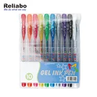 Reliabo Wholesale High Quality Colorful Glitter Gel Ink Pens Set