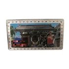 Foil epoxy MDF tourist souvenir fridge magnet for home decor