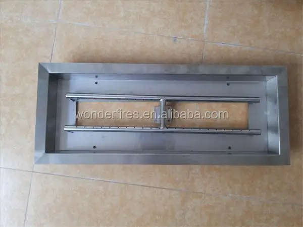 Outdoor Rechteck Gas Feuerstelle Kit - Buy Gas Feuerstelle Kit,Outdoor