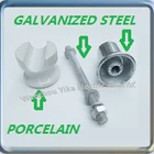 Wen Post Insulator Yika IEC 15KV Pin Insulator Porcelain Head Composite Line Post Insulator Wen Zhou