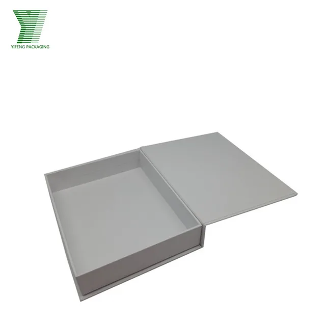 cardboard paper flat white customized printed logo storage box