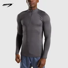 cotton spandex t shirt sportswear men black white t shirt long-sleeved men t shirt custom clothing