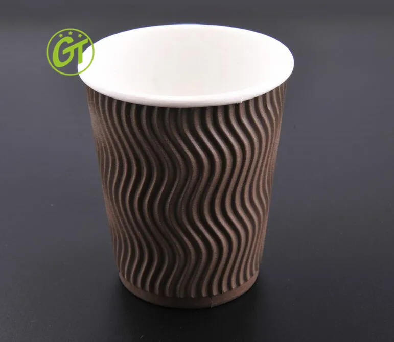 corrugated paper cups