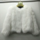 Fur Knit Coat Women 2018 New Fashion Hand Knit Women Real Fox Fur Winter Coat