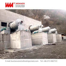 Mobile crushing and screening units aggregate production,patent stone production line