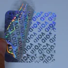 Hybsk Custom tamper evident holographic label security hologram VOID sticker