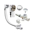 Bathtub Waste Water Go With Steam Limber Hole Zn Alloy Plug Knob Plastic Bathtub Drain