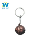 Oem 3d baseball football ball key chain