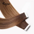 Human Hair Weave Bundles Ombre 3/5 Color 2.5g Tape In Brazilian Best Human Hair Extensions