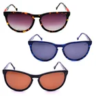 fashion colored polarized round acetate frame sunglasses hand made sun glasses