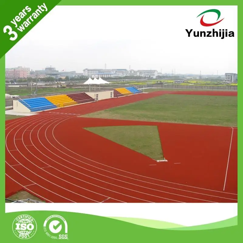Professional running rubber track with high quality
