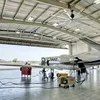 Prefabricated steel hangar aircraft