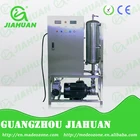 Aqueous ozone cleaning system for water treatment