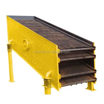 China sand mining machine price mineral separator circular vibrating screen