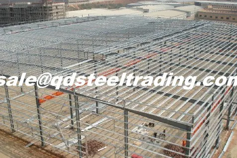 New design pre fabricated steel structure for wholesales