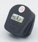 High quality Malaysia certified BS plug 13 amps 250 volts 3 pin plug PC material