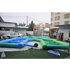 Sport events inflatable X Collision Course Zorb Ball race track for sale