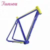 Custom super light aluminum alloy 6061 cycling frameset 700c road bike bicycle frame from China manufacturer Funsea