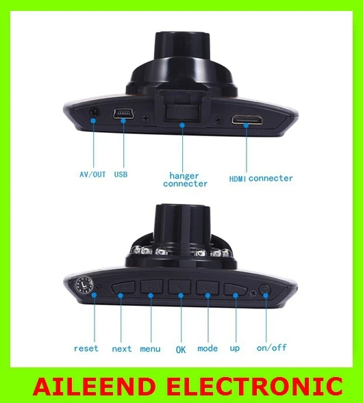 G30 Night Vision Car DVR 1080P 170 Degrees Car Recorder Glass Lens Car Camera DVR Recorder Novatek 96650 With h.264 2.7" Lcd