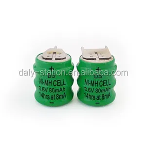 80mah ni-mh rechargeable battery