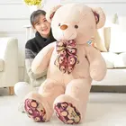Valentine's Valentine's Day Gifts Cute Teddy Bear Four-Color Print Bear Doll Children Plush Dolls