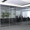 office 12mm 96 x 80 sliding tempered glass door system philippines prices