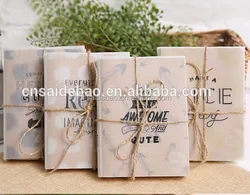 most popular kraft paper notebook customize gift notebook