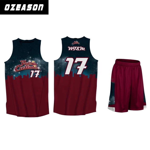 Basketball Jersey Uniform Design 