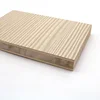 25mm smooth melamine film laminated and pine wood core block board for shelves