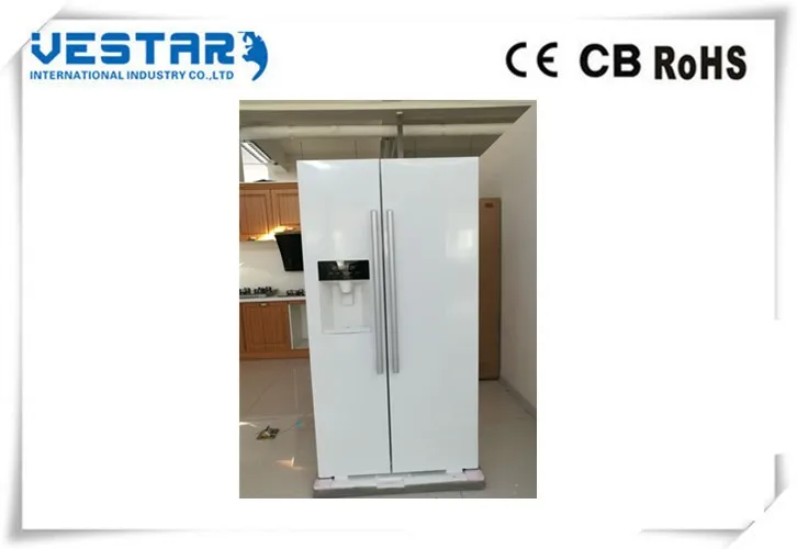 no inverter double side by side refrigerator with ice and water