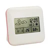 Multifunction Electronics Alarm Small Weather Forecast Clock