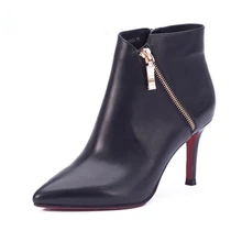 2018 New Arrival Genuine Leather Ankle Women Boots Shoes