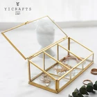Made In China 3 Drawers Custom Glass Jewelry Box Display Organizer