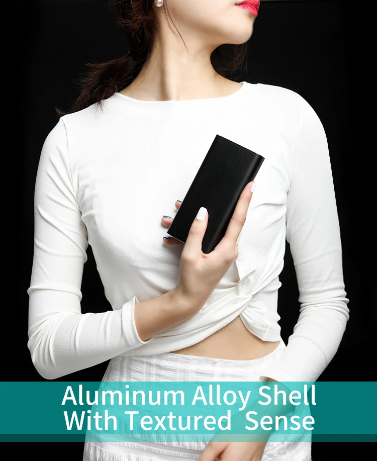 18W PD QC Fast Charging 20000 mah Power Bank Portable Powerbank Battery with Type C Micro USB 2 Input Port - ANKUX.COM