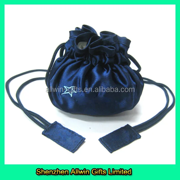 & printing  pouches  wholesale promotional satin embroidery gift