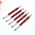 Promotional stylus ball pen multi-functional pen with ruler